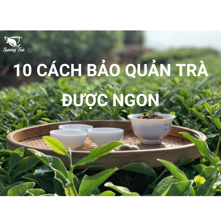 10 cách bảo quản trà được ngon